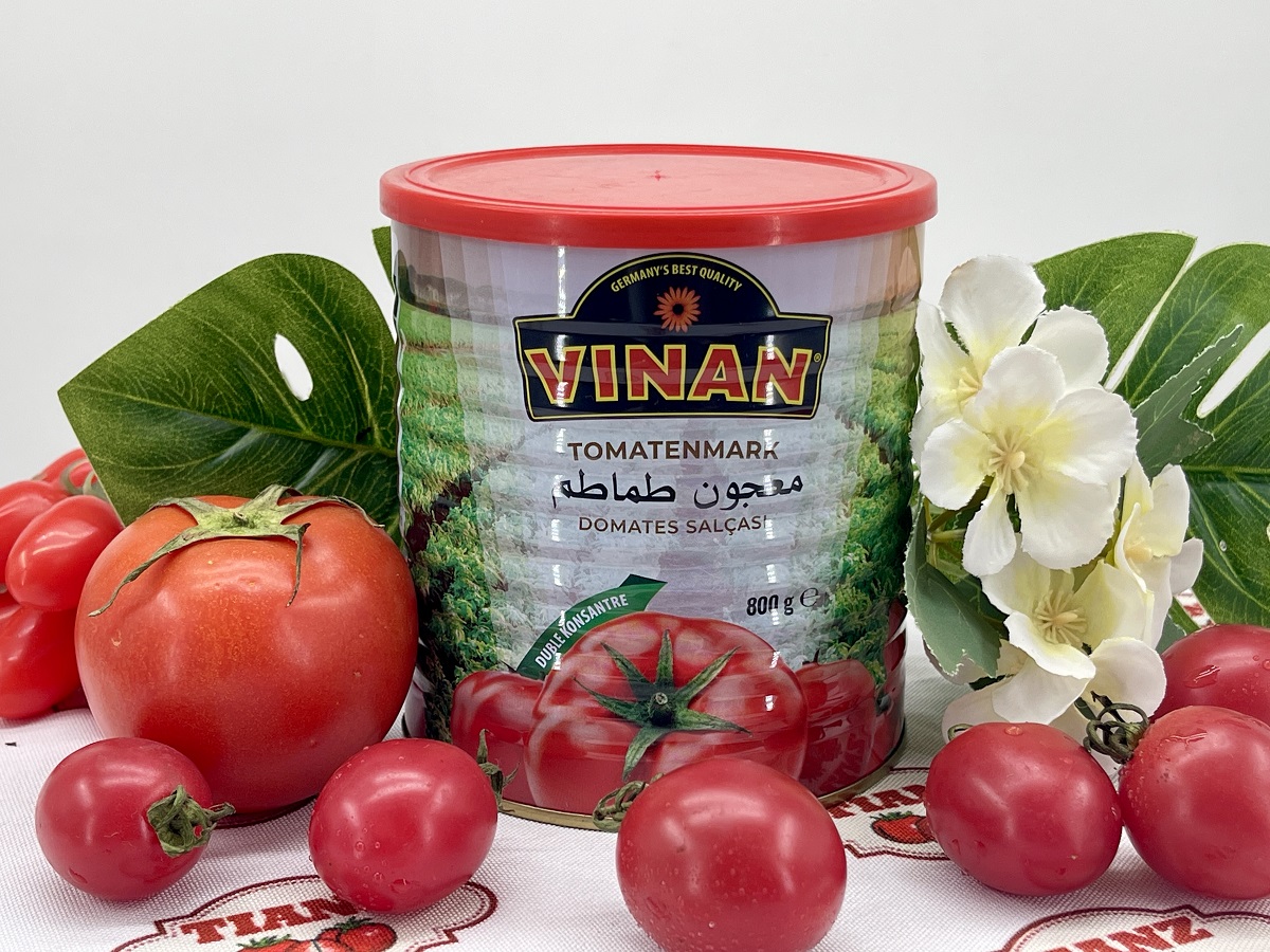 Canned Tomato Paste 800g 100% Tomato