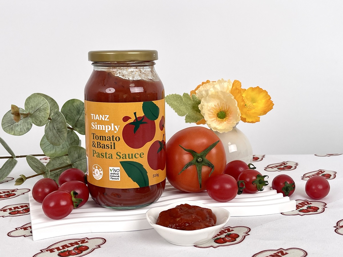 Tomato & Basil Pasta Sauce 510g Support OEM/ODM